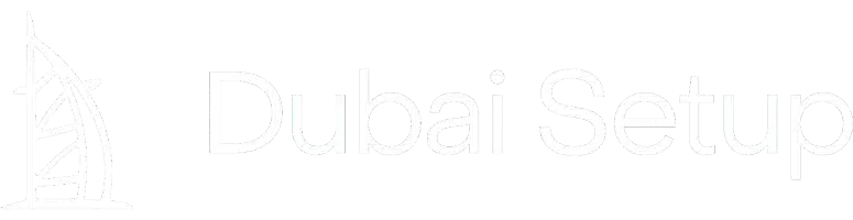 logo di dubai setup bianco