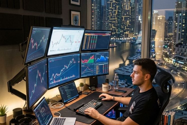 commerciante di Dubai